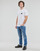Odjeća Muškarci
 Majice kratkih rukava Calvin Klein Jeans SHRUNKEN BADGE TEE Bijela
