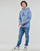 Odjeća Muškarci
 Sportske majice Calvin Klein Jeans MONOLOGO REGULAR HOODIE Plava