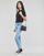 Odjeća Žene
 Majice kratkih rukava Calvin Klein Jeans RIB SHORT SLEEVE TEE Crna