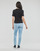 Odjeća Žene
 Majice kratkih rukava Calvin Klein Jeans RIB SHORT SLEEVE TEE Crna