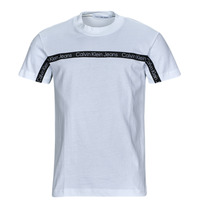 Odjeća Muškarci
 Majice kratkih rukava Calvin Klein Jeans LOGO TAPE TEE Bijela
