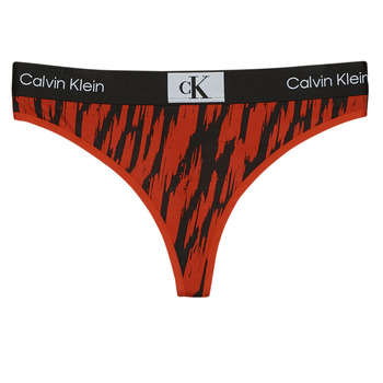 Donje rublje Žene
 String Calvin Klein Jeans MODERN THONG Crna / Crvena