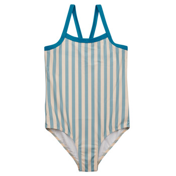 Odjeća Djevojčica Kupaći kostimi / Kupaće gaće Petit Bateau FLORIDE Bijela / Plava