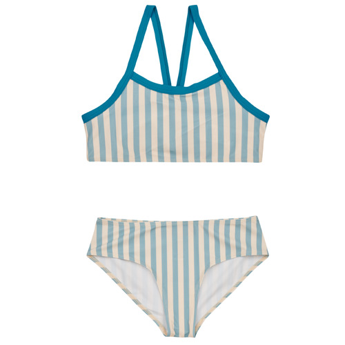 Odjeća Djevojčica Kupaći kostimi / Kupaće gaće Petit Bateau FINA Bijela / Plava