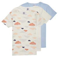 Odjeća Dječak
 Majice kratkih rukava Petit Bateau A071400 X3 Multicolour