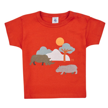 Odjeća Djeca Majice kratkih rukava Petit Bateau FAON Narančasta