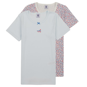 Odjeća Djevojčica Majice kratkih rukava Petit Bateau A07A700 X2 Multicolour