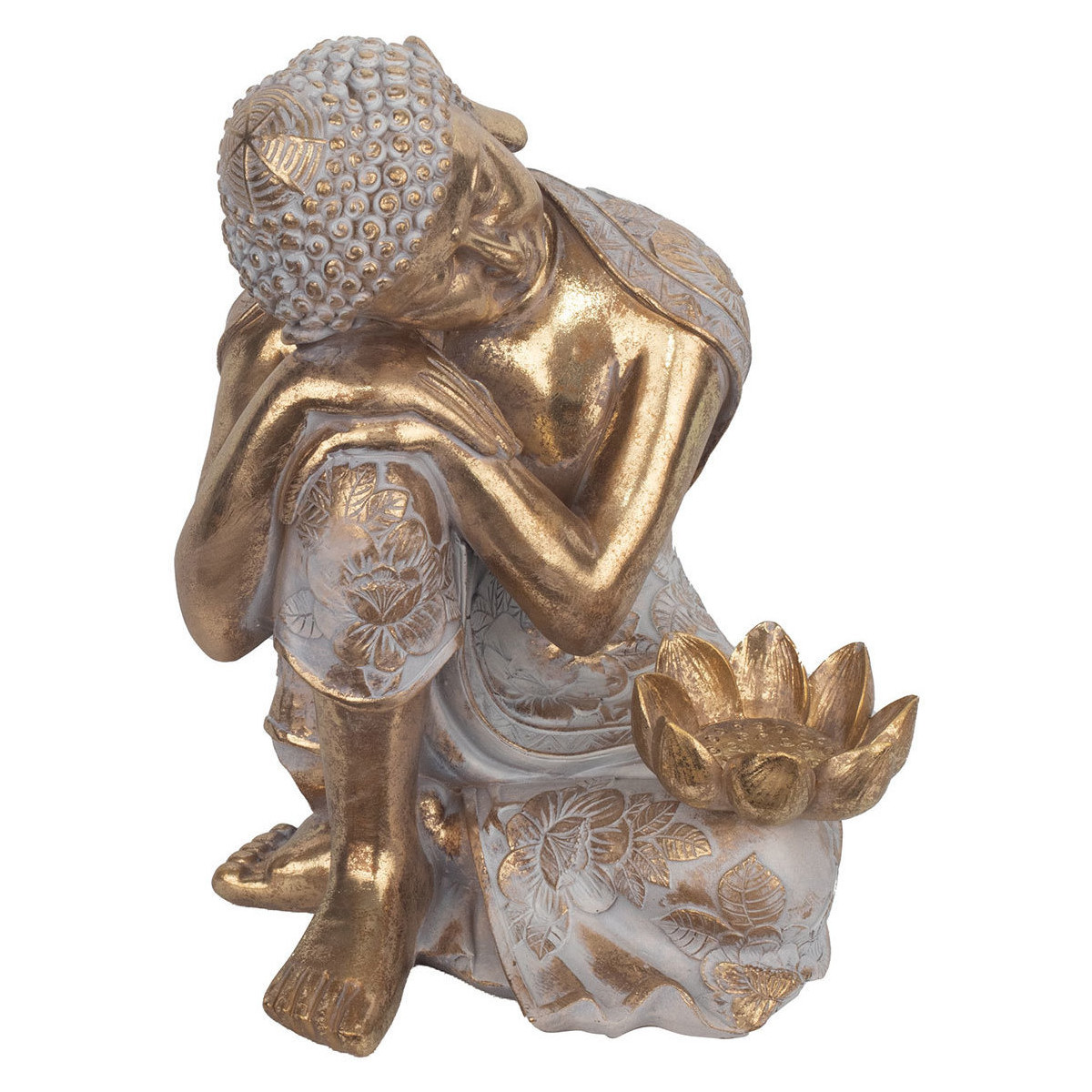 Dom Dekorativni predmeti  Signes Grimalt Podržani Buda Gold