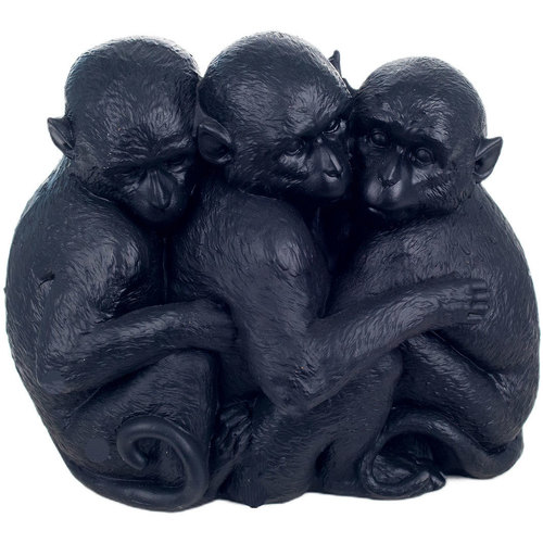 Dom Dekorativni predmeti  Signes Grimalt Slika 3 Majmuni Crna