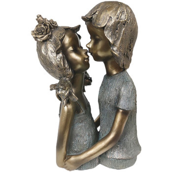 Dom Dekorativni predmeti  Signes Grimalt Slika Par Mladih Poljubaca Gold