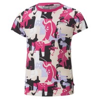 Odjeća Djevojčica Majice kratkih rukava Puma ESS STREET ART LOGO Multicolour