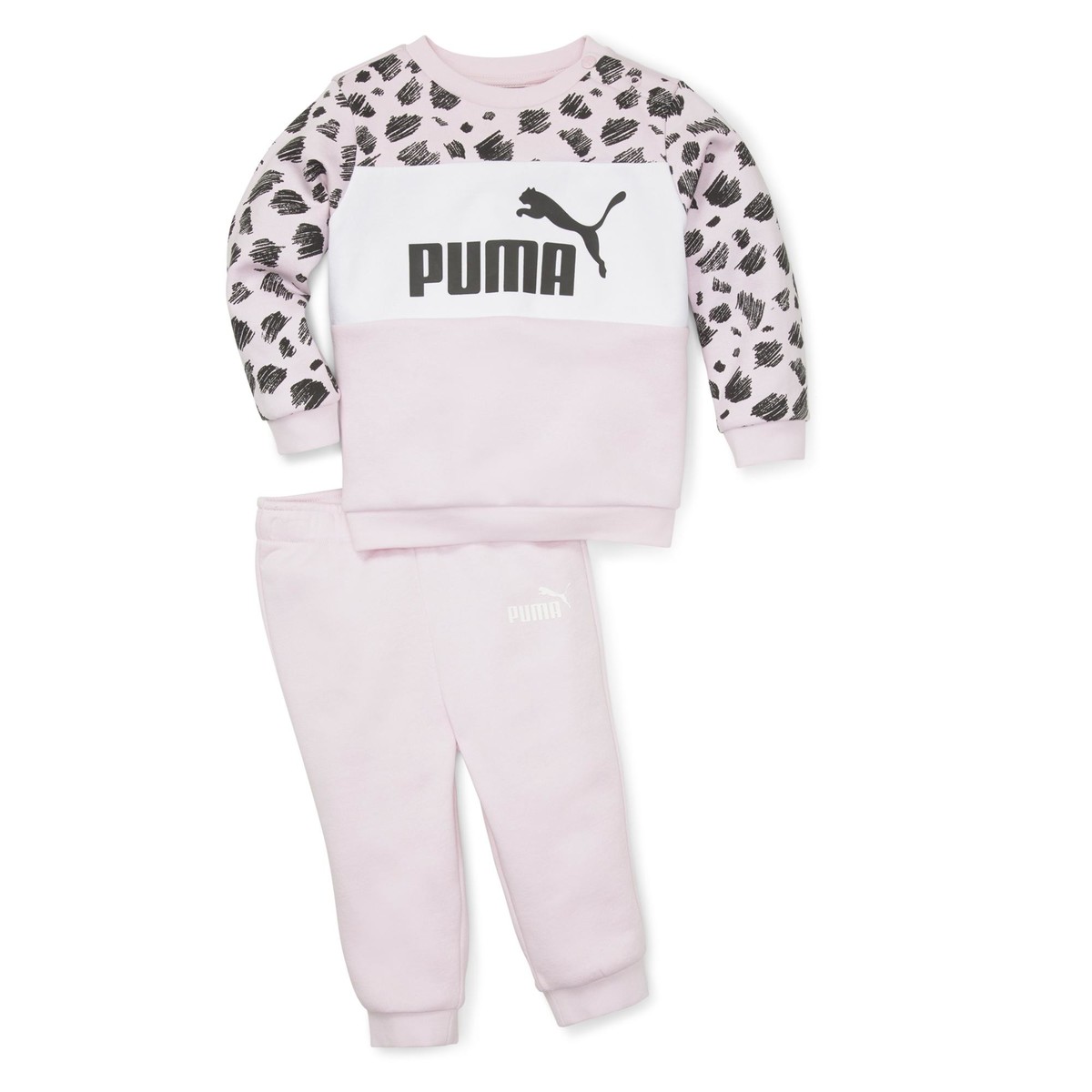 Odjeća Djevojčica Dječji kompleti Puma ESS PUMA MATES INFANTS JOGGER Ružičasta