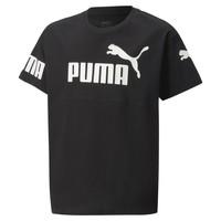 Odjeća Dječak
 Majice kratkih rukava Puma PUMA POWER Crna