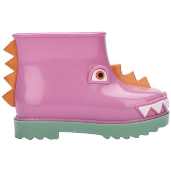 Obuća Djeca Čizme Melissa MINI  Rain Boot+Fábula B - Green/Pink Ružičasta