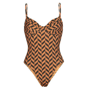Odjeća Žene
 Jednodijelni kupaći kostimi Billabong CROSS STEP ONE PIECE Narančasta / Crna