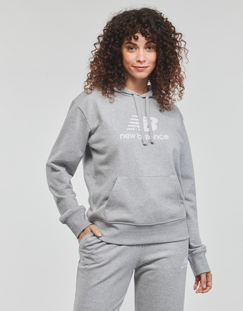 Odjeća Žene
 Sportske majice New Balance Essentials Stacked Logo Hoodie Siva