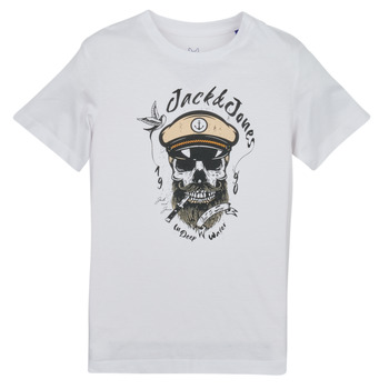Odjeća Dječak
 Majice kratkih rukava Jack & Jones JORROXBURY TEE SS CREW NECK Bijela