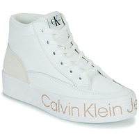 Obuća Žene
 Visoke tenisice Calvin Klein Jeans VULC FLATF MID WRAP AROUND LOGO Bijela