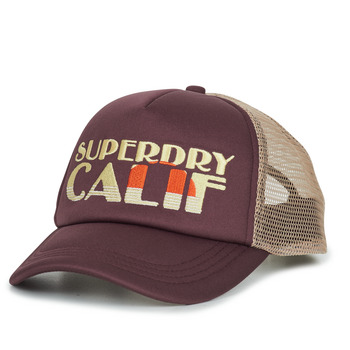 Tekstilni dodaci Šilterice Superdry VINTAGE TRUCKER CAP Smeđa