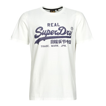 Odjeća Muškarci
 Majice kratkih rukava Superdry VINTAGE VL NOOS TEE Bijela