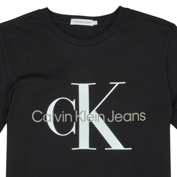 Calvin Klein Jeans MONOGRAM LOGO T-SHIRT Crna