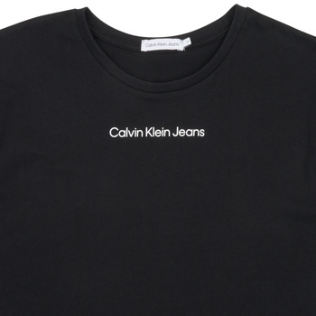 Calvin Klein Jeans CKJ LOGO BOXY T-SHIRT Crna