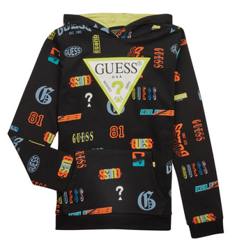 Odjeća Dječak
 Sportske majice Guess HOODED LS ACTIVE Crna