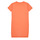Odjeća Djevojčica Kratke haljine Guess ROLLED UP SLEEVES TERRY DRESS Narančasta