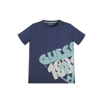 Odjeća Dječak
 Majice kratkih rukava Guess SS T SHIRT Tamno plava