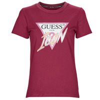 Odjeća Žene
 Majice kratkih rukava Guess SS CN ICON TEE Bordo