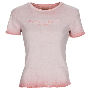 Odjeća Žene
 Majice kratkih rukava Guess SS CN EDURNE TEE Ružičasta