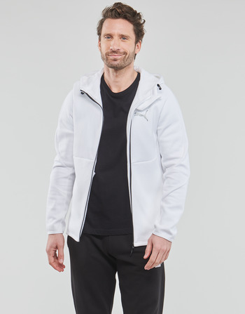 Odjeća Muškarci
 Sportske majice Puma EVOSTRIPE FULL ZIP HOODIE Bijela