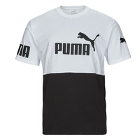 Odjeća Muškarci
 Majice kratkih rukava Puma PUMA POWER COLORBLOCK Crna / Bijela