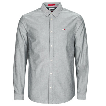 Odjeća Muškarci
 Košulje dugih rukava Tommy Jeans TJM CLASSIC OXFORD SHIRT Siva / Zagasita