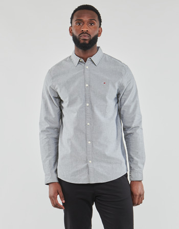 Odjeća Muškarci
 Košulje dugih rukava Tommy Jeans TJM CLASSIC OXFORD SHIRT Siva / Zagasita