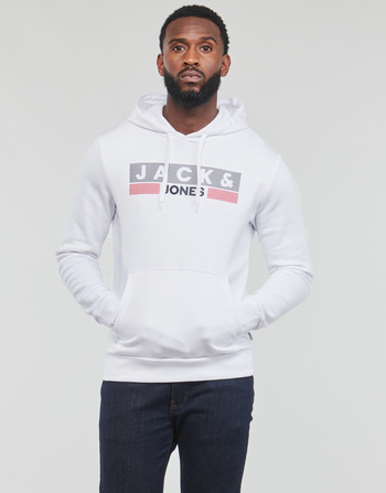 Odjeća Muškarci
 Sportske majice Jack & Jones JJECORP LOGO SWEAT HOOD Bijela