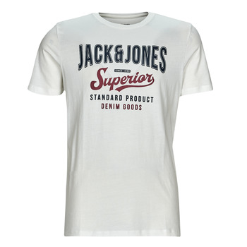 Odjeća Muškarci
 Majice kratkih rukava Jack & Jones JJELOGO TEE SS O-NECK Krem boja