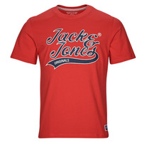 Odjeća Muškarci
 Majice kratkih rukava Jack & Jones JORTREVOR UPSCALE SS TEE CREW NECK Red
