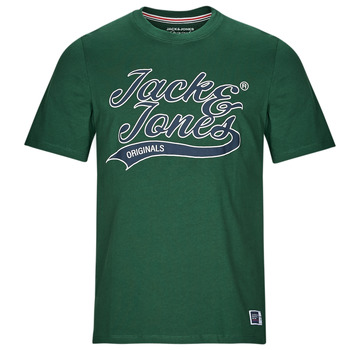 Odjeća Muškarci
 Majice kratkih rukava Jack & Jones JORTREVOR UPSCALE SS TEE CREW NECK Zelena