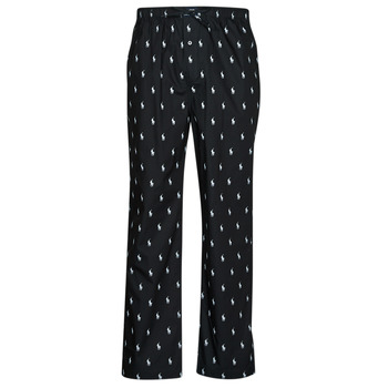 Odjeća Muškarci
 Pidžame i spavaćice Polo Ralph Lauren SLEEPWEAR-PJ PANT-SLEEP-BOTTOM Crna / Bijela
