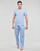 Odjeća Pidžame i spavaćice Polo Ralph Lauren SLEEPWEAR-PJ PANT-SLEEP-BOTTOM Plava / Nebesko plava / Bijela