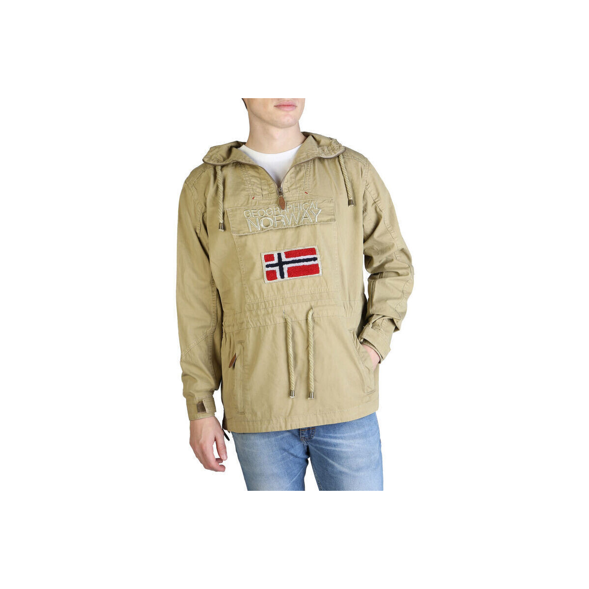 Odjeća Muškarci
 Gornji dijelovi trenirke Geographical Norway - Chomer_man Smeđa