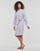 Odjeća Žene
 Kratke haljine Tommy Hilfiger ORG CO GBL STP KNEE SHIRT DRESS Bijela