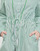 Odjeća Žene
 Kratke haljine Tommy Hilfiger ORG CO STRIPE MIDI SHIRT-DRESS Bijela / Zelena