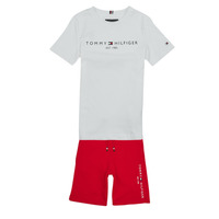 Odjeća Dječak
 Dvodijelne trenirke Tommy Hilfiger ESSENTIAL SET Bijela / Red