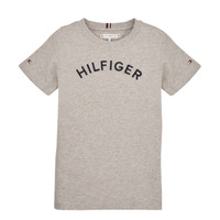 Odjeća Djeca Majice kratkih rukava Tommy Hilfiger U HILFIGER ARCHED TEE Siva