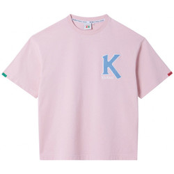 Odjeća Majice / Polo majice Kickers Big K T-shirt Ružičasta