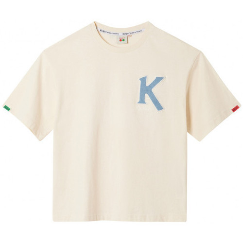 Odjeća Majice / Polo majice Kickers Big K T-shirt Bež