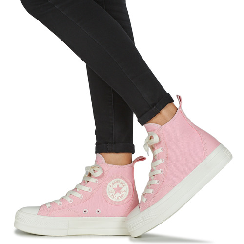 Converse CHUCK TAYLOR ALL STAR LIFT-SUNRISE PINK/SUNRISE PINK/VINTAGE WHI Ružičasta