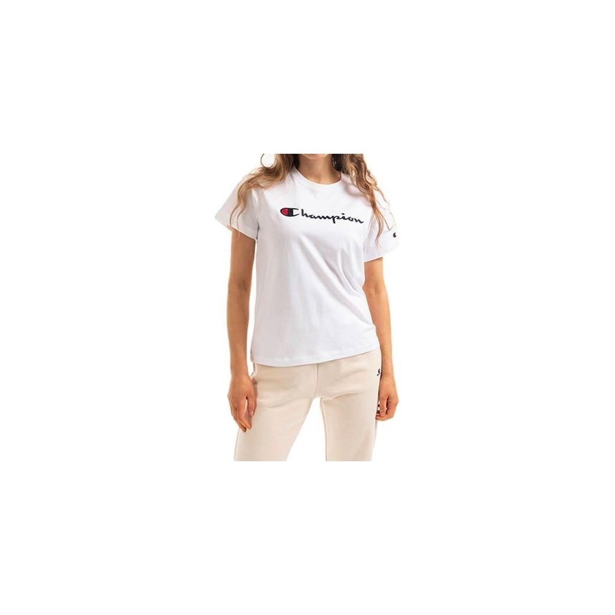 Odjeća Žene
 Majice kratkih rukava Champion 115351WW001 Bijela